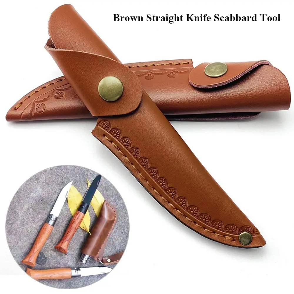 

Sheath Holder Knife Sheath Holster Pocket Hunt Straight Knife Tool Camp Outdoor Carry Belt Loop Case Flashlight Case