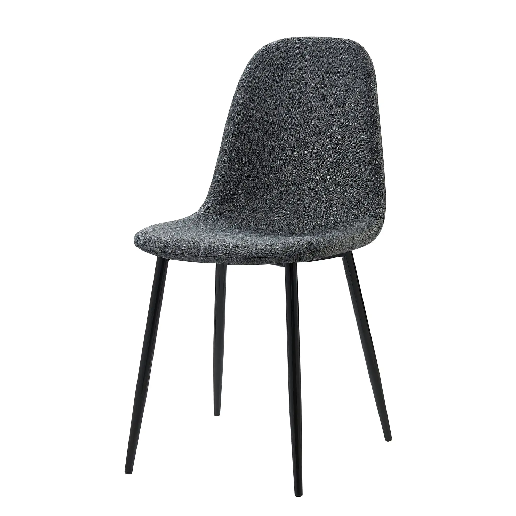 

Versanora Minimalista Dining Chair, Black/Gray (Set of 2)