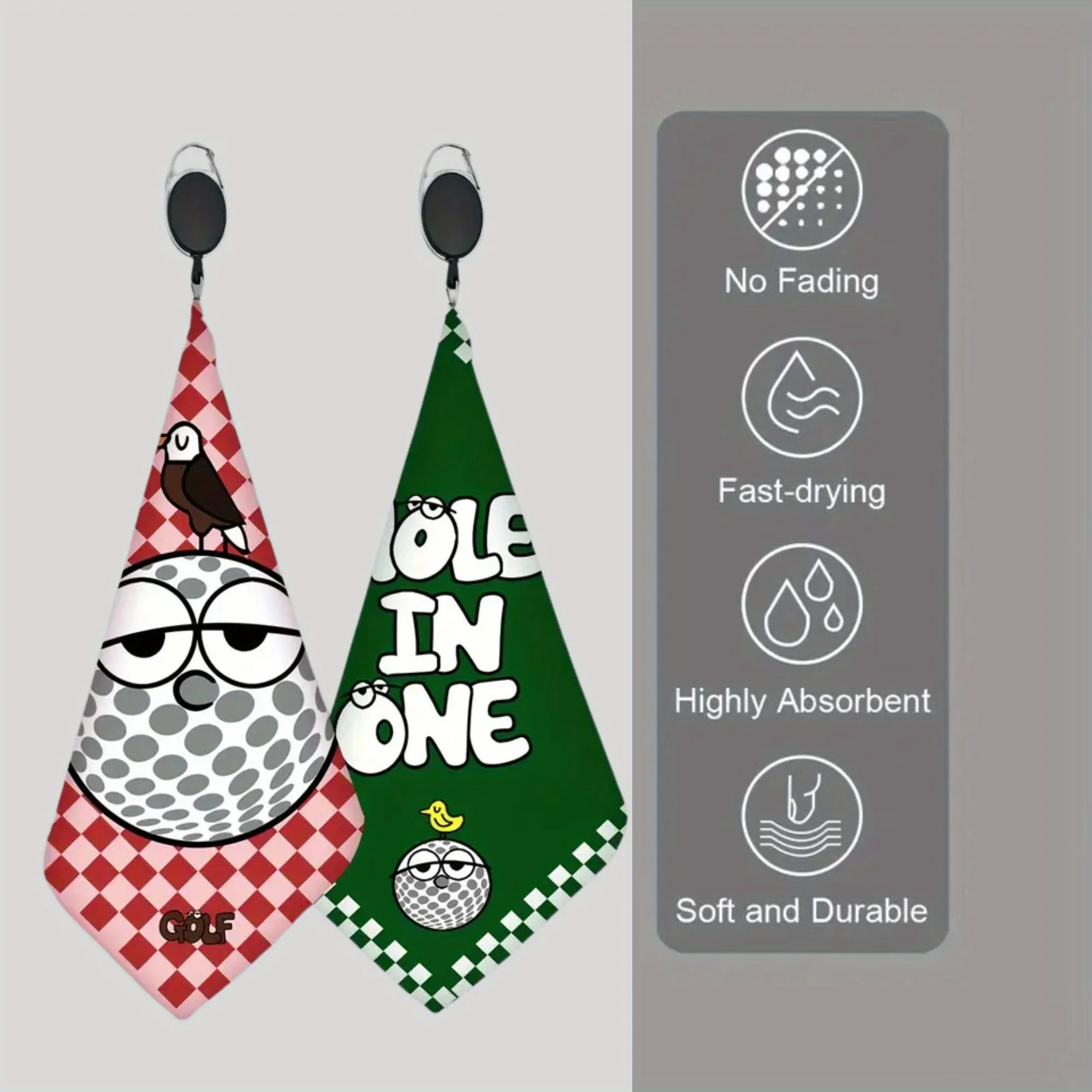 Double-Sided Golf Towels 2