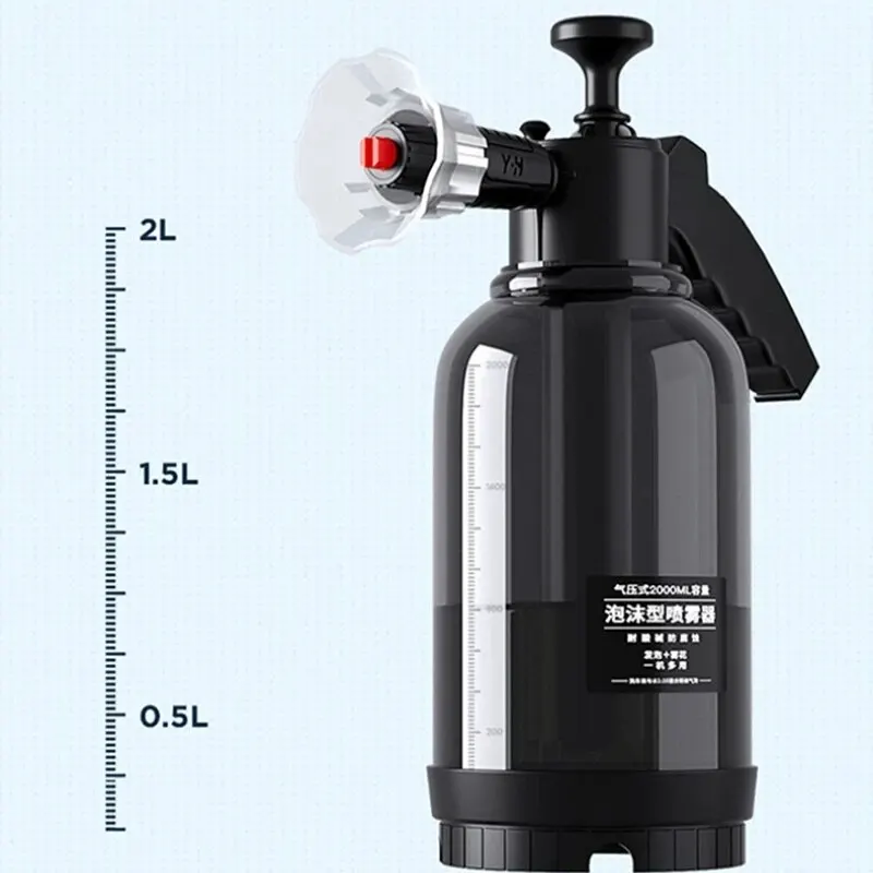 Auto Wash Spray Bottle Foam Hand Pump Foam Sprayer Wash Sprayer Car Air Pressure Spray Washer Nozzle Can Auto Window Cleaning 6