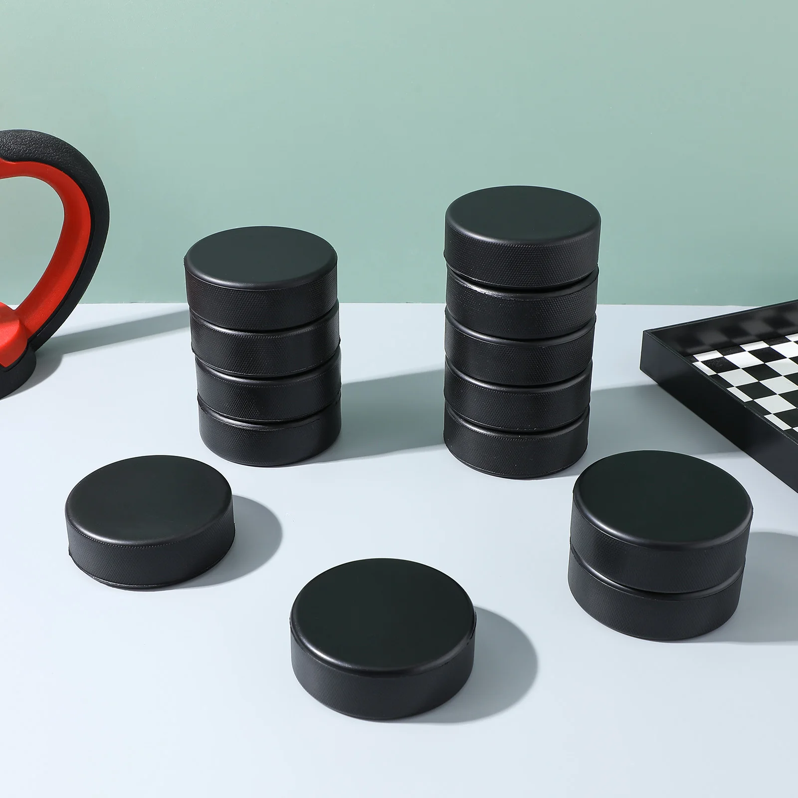Ice Hockey Puck Hockey Race Use Puck Competition Training Supplies Roller Stick Accessories