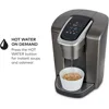 K-Elite Single-Serve K-Cup Pod Coffee Maker, Brushed Slate, 12 oz. Brew Size 6
