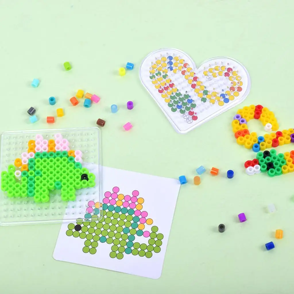 5mm 다른 모양의 비즈 보드 세트, 상상력 및 창의성 DIY 널리 사용 가능