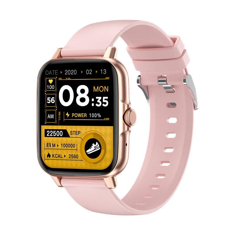 

Sport Smart Watch GT50 Bluetooth Call Custom Dial for Women Fitness Men Smartwatch Heart Rate Blood Pressure Monitor Tracker