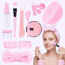 Luxury Hair Mask & Facial Cleansing Set with Bowl, Spoon, and Brush (11PCS)