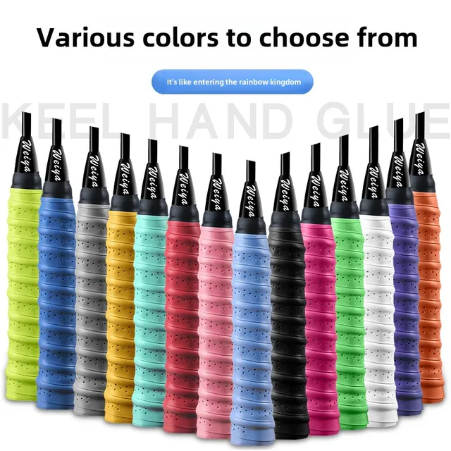 10Pcs Grip Tape Tennis Racket Anti-Slip Absorb Sweat Band Outdoor Fishing Rod Winding Strap Sport Badminton Squash Tape 10Pcs Grip Tape Tennis Racket Anti-Slip Absorb Sweat Band Outdoor Fishing Rod Winding Strap Sport Badminton Squash Tape