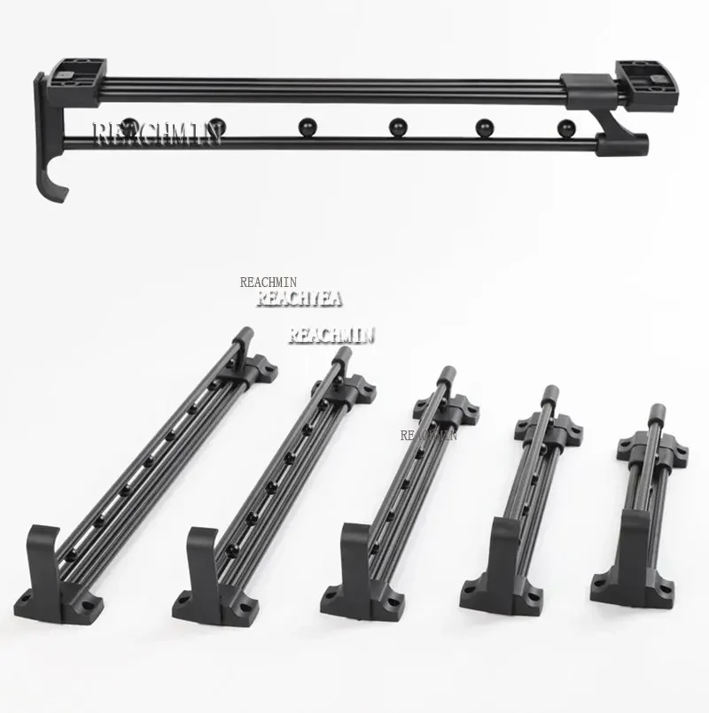 Upgrade Top Loading Adjustable Clothes Rails Wardrobe Pull Out Retractable Cabinet Clothes Hanger Closet Rod Organizer Rack