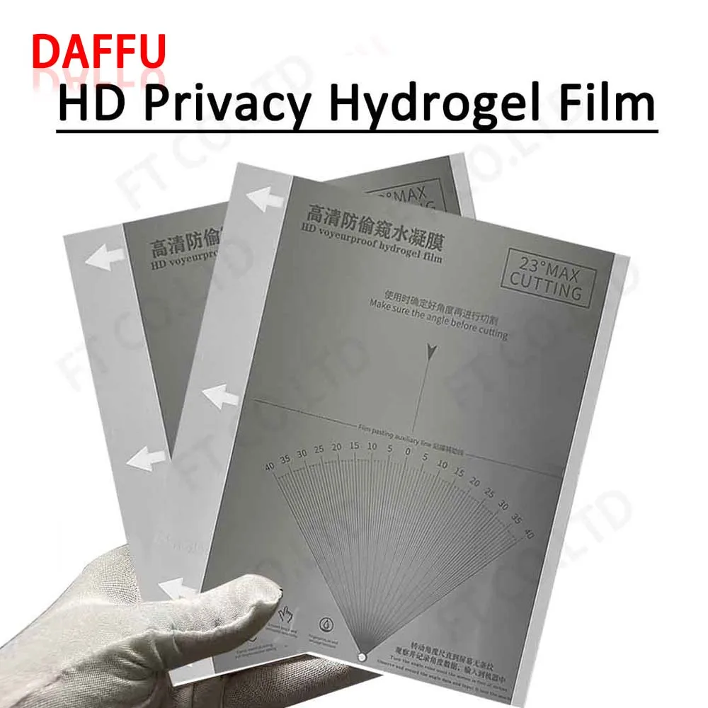 10-100pcs TPU Hydrogel Matte Privacy Film Cellphone Screen Protector For iPhone cellphone screen protector