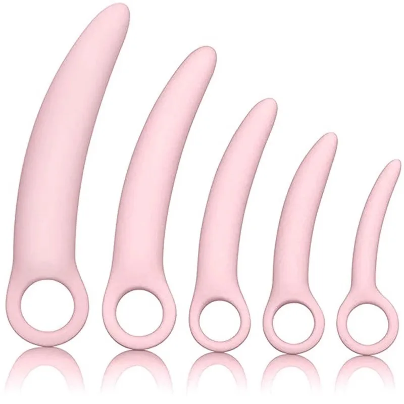 Vaginal Dilator Spasm Relief Desensitization Trainer for Women, Vaginal Expansion Rod, Intimacy Enhancer anal dildo， sex toys