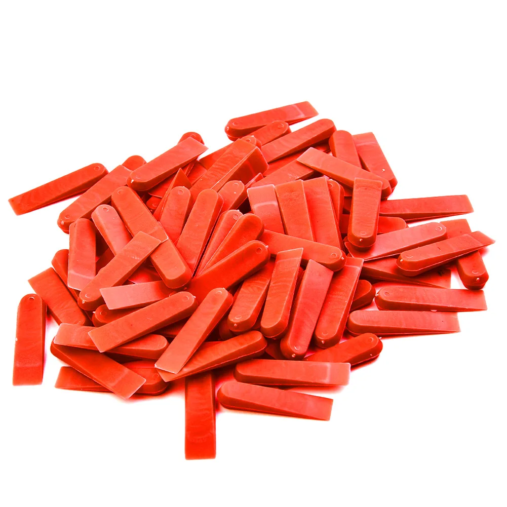 Plastic Tile Spacers For Level Up Tiles When Laying Wall Tiles Level Wedges Tile Spacer Reusable Positioning Clips Tool 100Pcs
