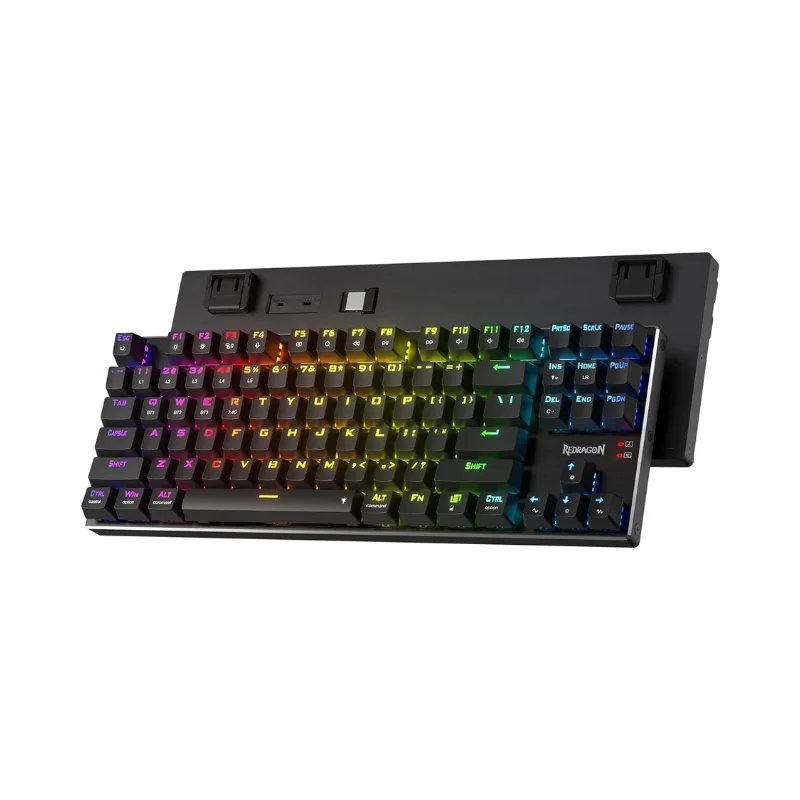 Беспроводная игровая клавиатура Redragon K556 PRO TKL, 80% дюйма, 87 клавиш, BT/2,4 ГГц