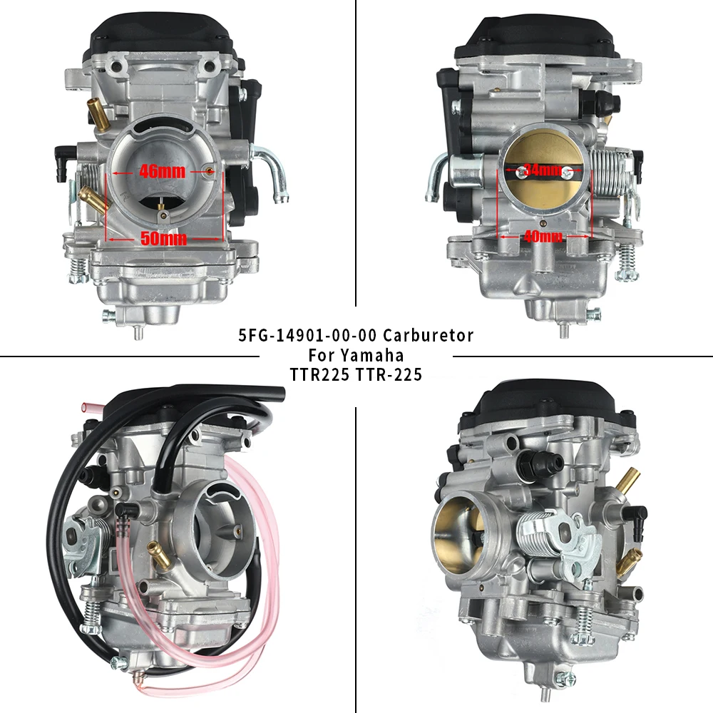 5FG-14901-00-00 Carburetor Fit For Yamaha TTR225 TTR-225 1999-2004