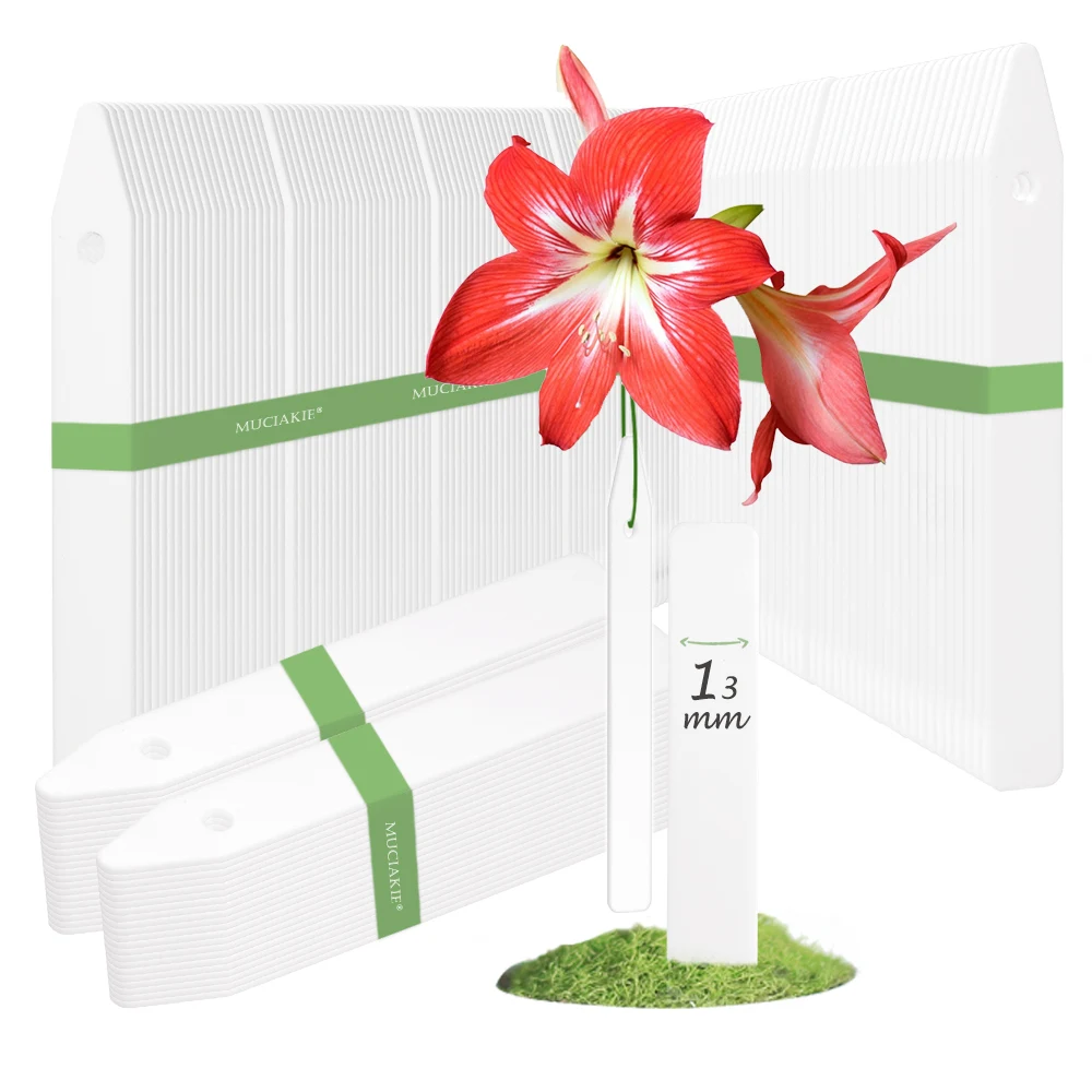 

10-500 шт., длинные бирки для растений, 10,3x1,3 см