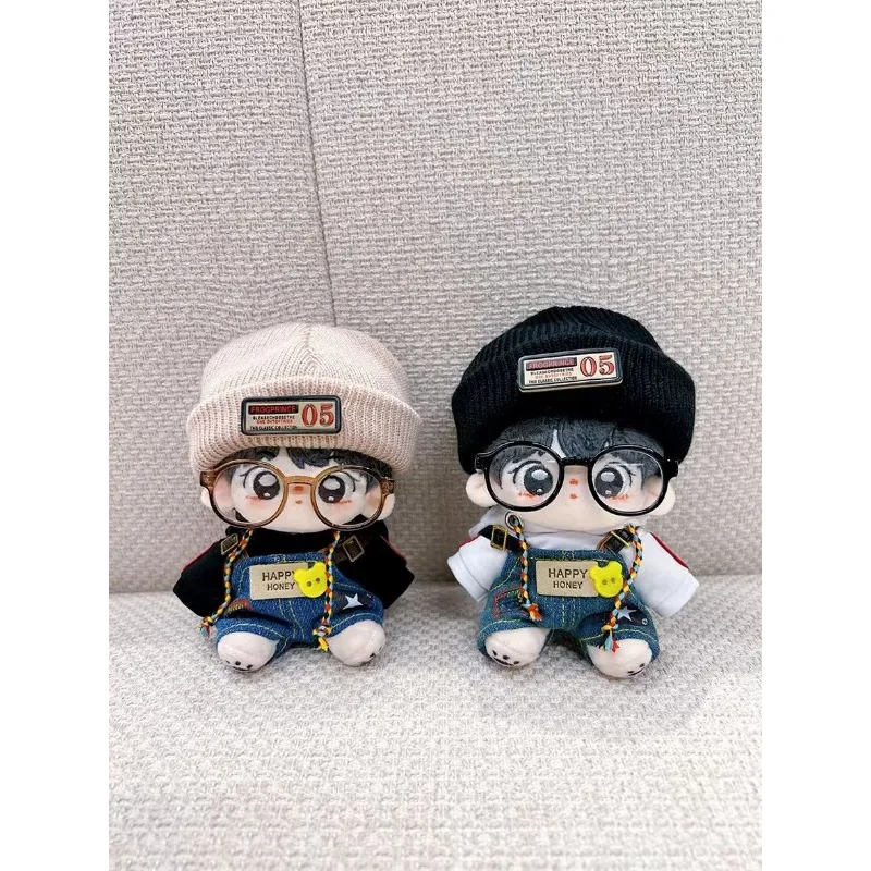 Baby clothes 10cm cotton doll clothes black and white forest set original attribute free handsome doll dressing 5