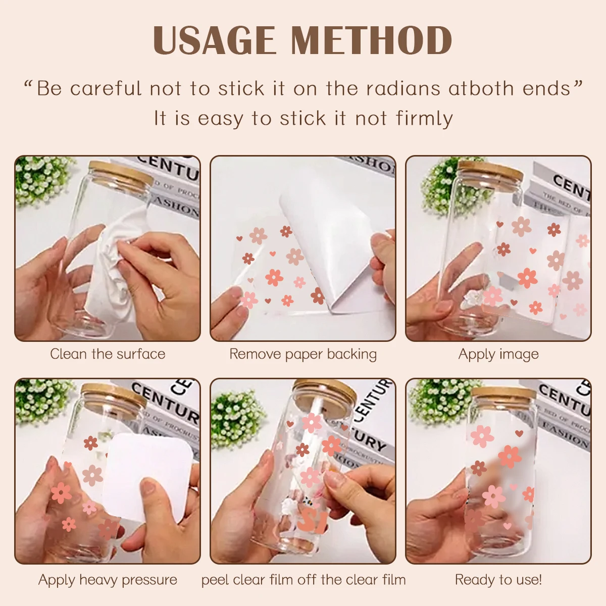 1PC Cat-Themed UV Transfer Sticker – DIY Waterproof Animal Pattern DTF Sticker for Glas... - SKU TUTS1937 - UGI Packaging