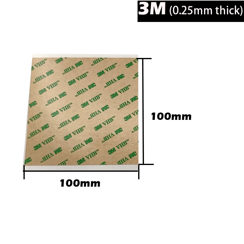 

Сверхпрочная переводная лента 3M F9473PC VHB, 4 шт., толщина 0,25 мм, стойкая к высоким температурам для запечатывания металла и пластика, 4x4 дюйма, 100 мм * 100 мм