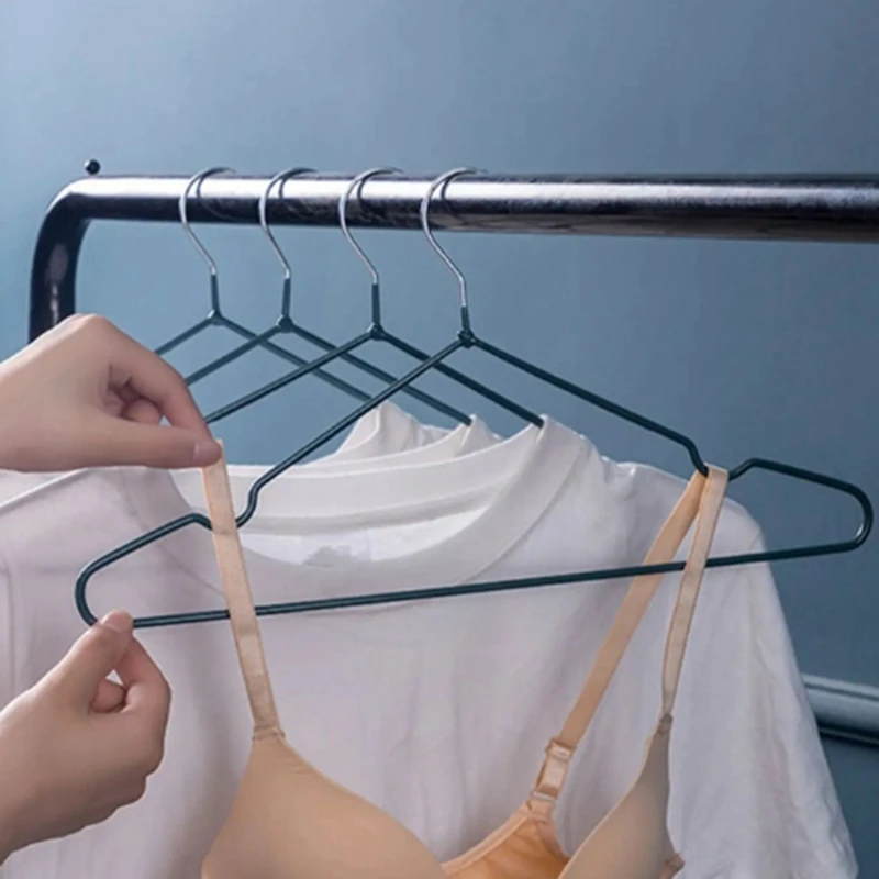 Clothes Hangers With Non-Slip Design, Traceless Clothes Racks, Sturdy Heavy Duty Coat Hangers 5