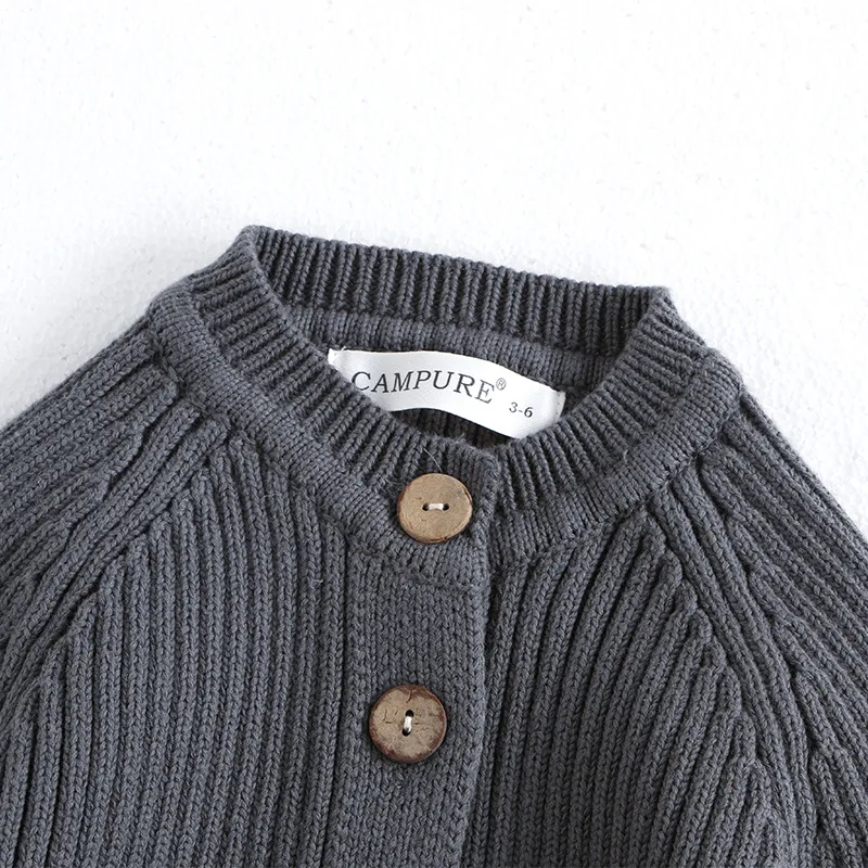 Baby Boys Solid Knit Rompers Jumpsuits