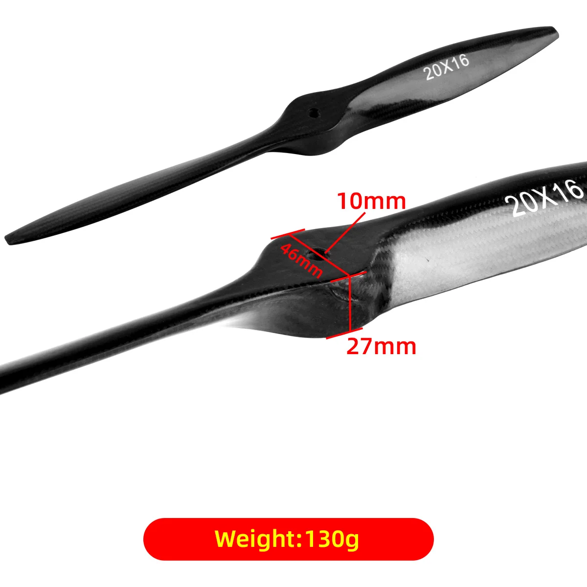 High-Strength Carbon Fiber Propeller for Electric Airplanes - Enhanced Performance and Precision