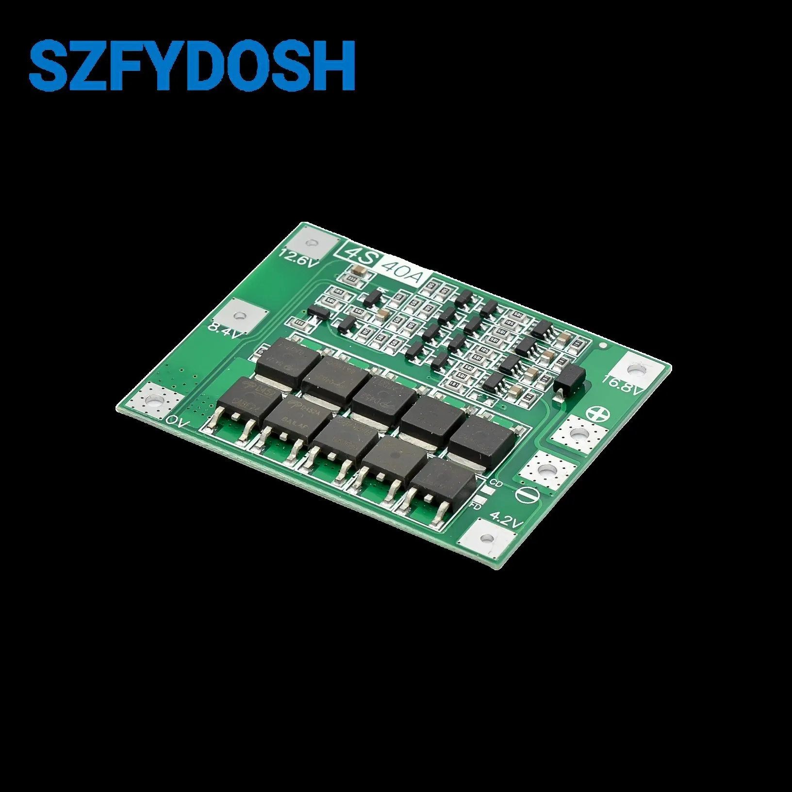 Placa De Protección BMS 4S 16.8V 40A Para Baterías Litio 18650 - Versión Equilibrada Mejorada