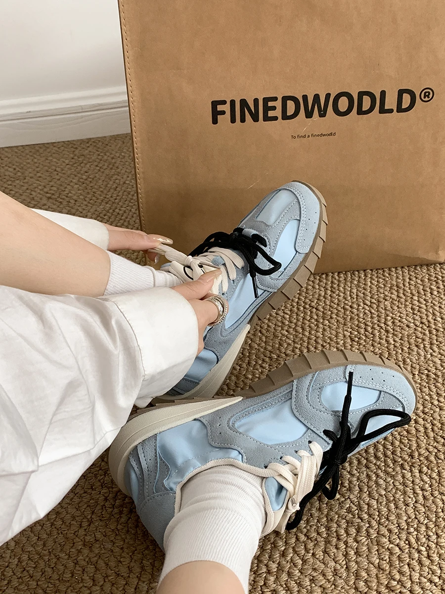 

Женские туфли на платформе, Универсальные балетки на танкетке, корзина на танкетке, новинка 2024, розовые летние спортивные хлопковые кроссовки для балетки