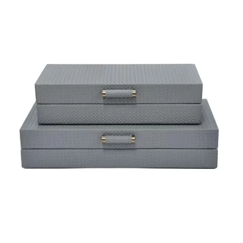Exquisite Leather Jewelry Box To Store European Style Luxury Multi Functional Jewelry Box Storage Organizer Wedding Gift