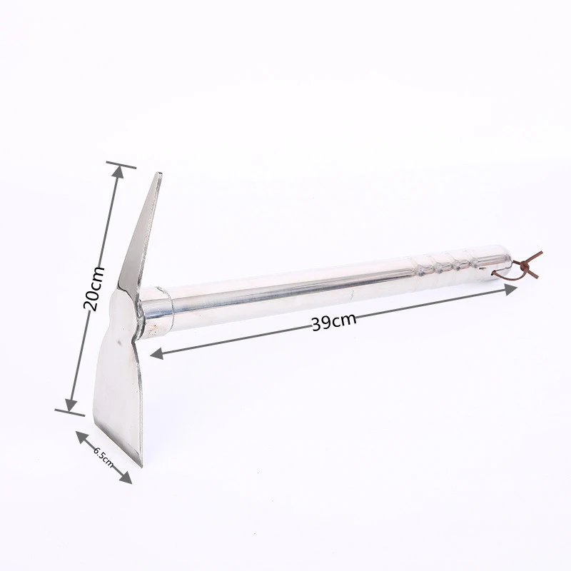 1Pcs Stainless Steel Pickaxe for Planting Multipurpose Portable Small Pickaxe For Digging Weeding Seeding Household Gardening Tool