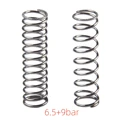 6.5 and 9bar