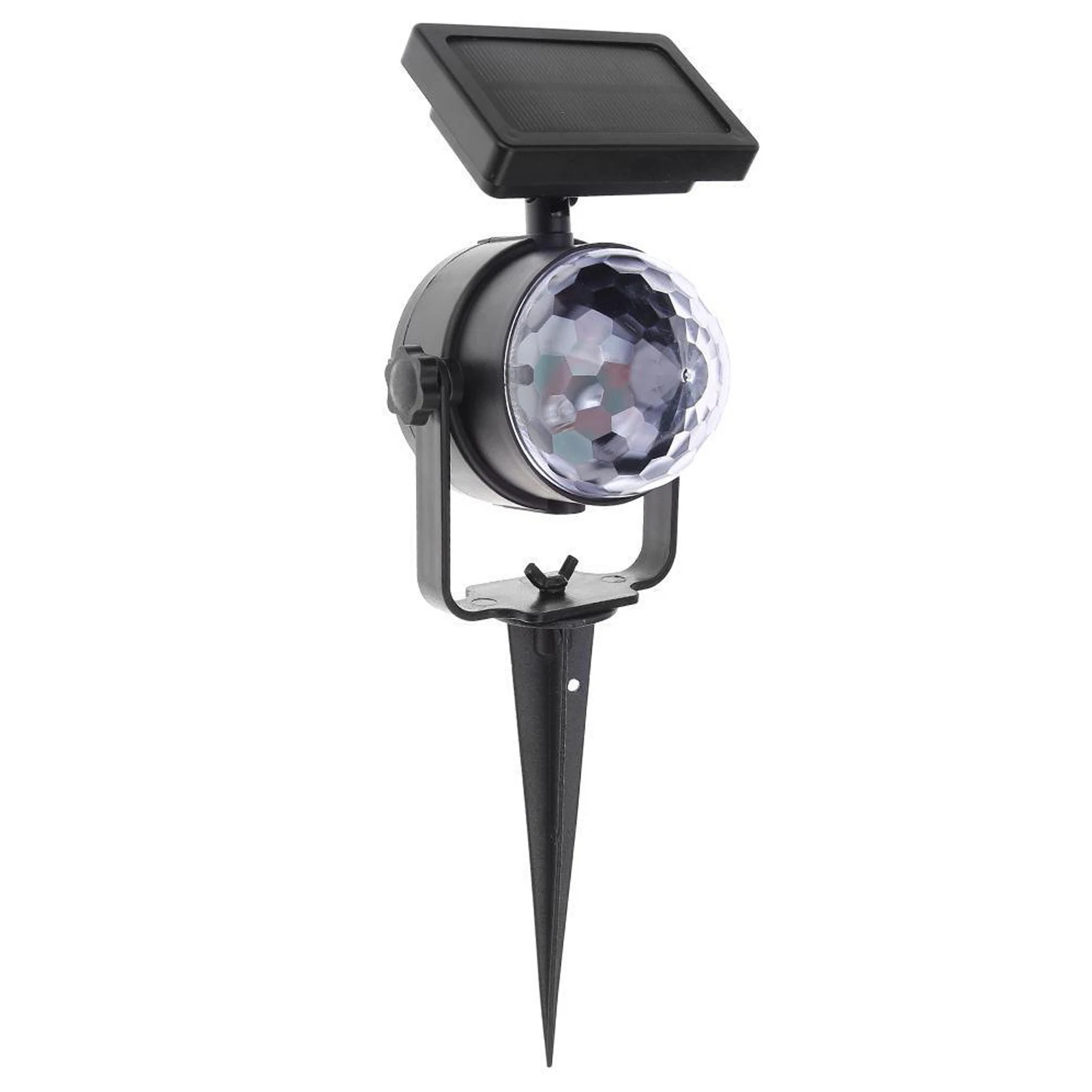 크리스털 볼 무대 조명 축제 회전 RGB 디스코, 매직 파티 잔디, 정원 장식,..