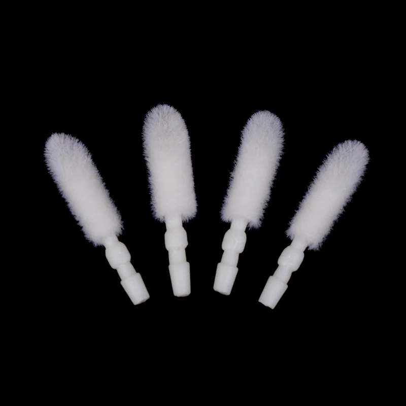 100 Pcs Disposable Cosmetic Makeup Lip Brush Cotton Head Makeup Cosmetic Tool Eyeshadow Lip Gloss Tools Makeup Brush Head 5