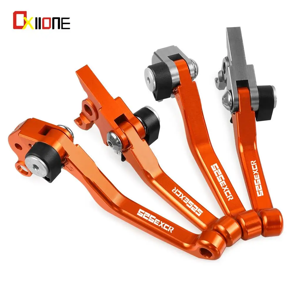 

FOR 525EXCR 525 EXC-R Motocross Foldable Pivot Dirt Bike Brake Clutch Levers Handle Lever Brakes 525EXC-R 2003 2004 2005 2006