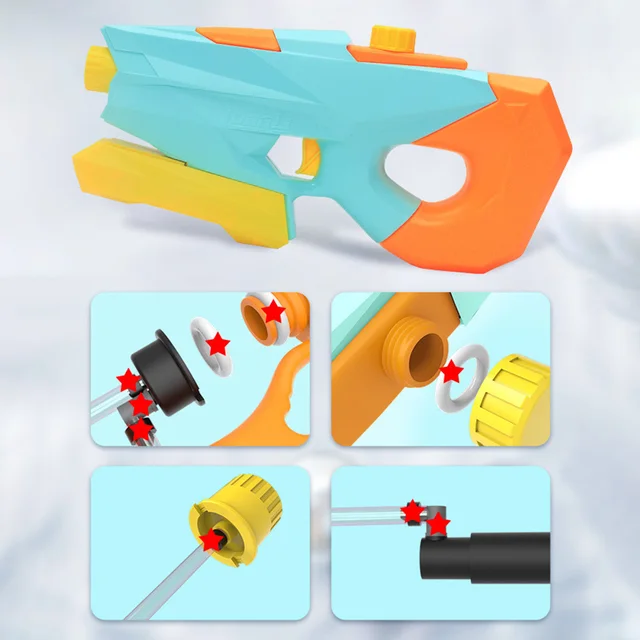 Pull-Out Shower Water Gun Children Water Toys Spray Game Gardening  Summer Holiday Water Fighting Play Spray Pistol Squirt 5