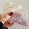 Sweet Elegant Rhinestone Hair Claw Acetate Claw Clips Valentine's Day Gift Crab Hair Clips for Women Girls Hair Accessories