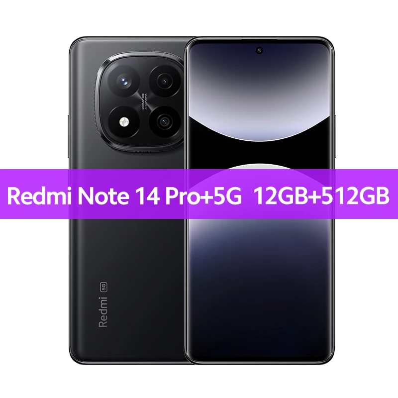 Global version Xiaomi Redmi Note 14 Pro+ 5G Smartphone 200MP AI