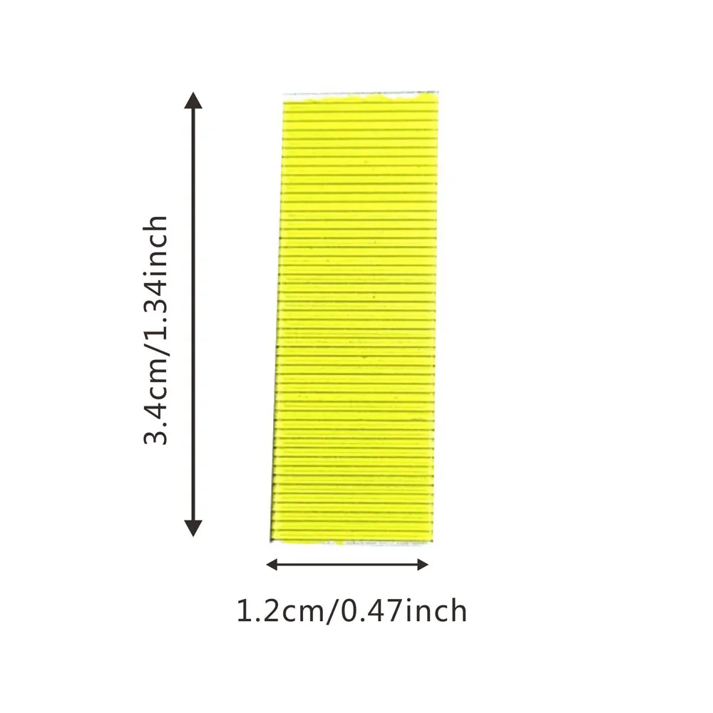 2400pcs 다채로운 12mm 스테이플러 네일 DIY 장식 손 도구 스테이플 데스크탑 스테이플러 바인딩 도구 편지지 액세서리