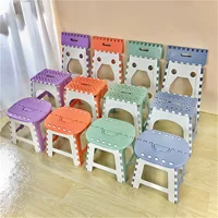 Foldable Stool Portable Outdoor Fishing Stool Creative Stall Plastic Small Bench Hand Showing Camp Folding Bench 2