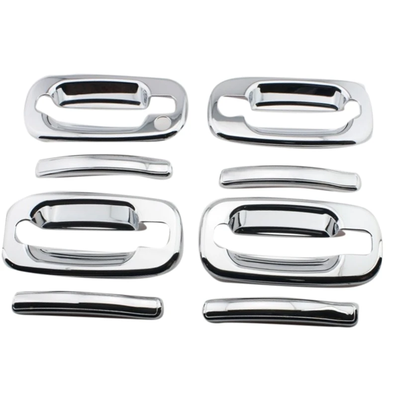 

Chrome Door Handle Cover Trim For Chevy Suburban Chevrolet Tahoe Silverado Avalanche GMC Yukon Sierra 15034985