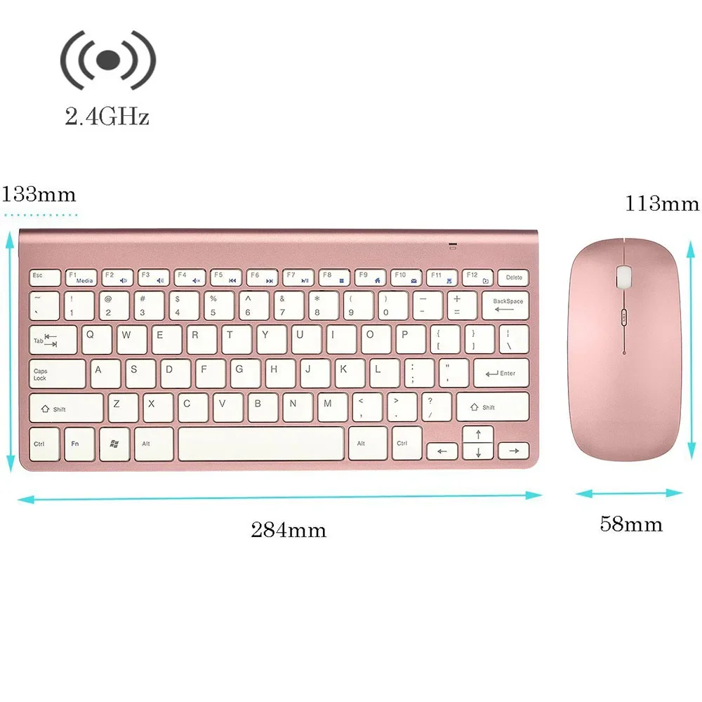 Set tastiera e mouse wireless per computer portatile_voghion.com