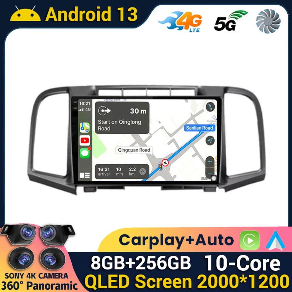 

Android 13 Carplay Car Radio For Toyota Venza 2008 - 2016 Multimedia Video Player Navigation GPS Stereo Head Unit Auto No 2Din