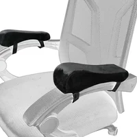 1Pc Black single office chair accessories armrest cushion memory foam armrest cushion home office chair comfortable elbow pillow 1