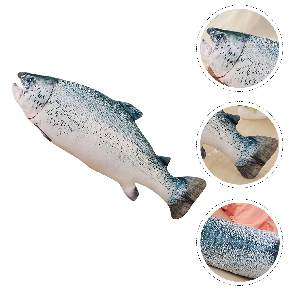 

Plush Bass Simulation Plush Stuffed Home Kitchen Decoration New Year Gifts 40CM