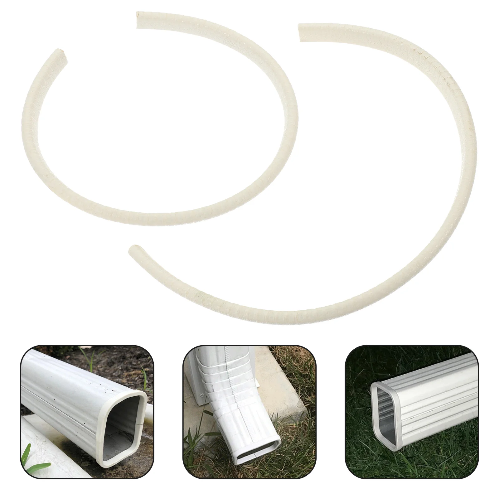 

2pcs Downspout Safety Caps Gutter Downspout Protection for Adults Kids Pets