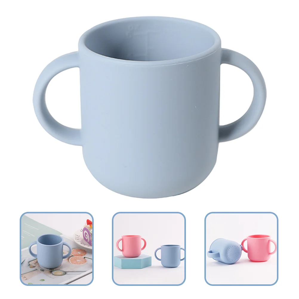 

Water Cup Baby Trainer High Temperature Resistance Training Cups for Toddlers 1-3 Silicone Transition