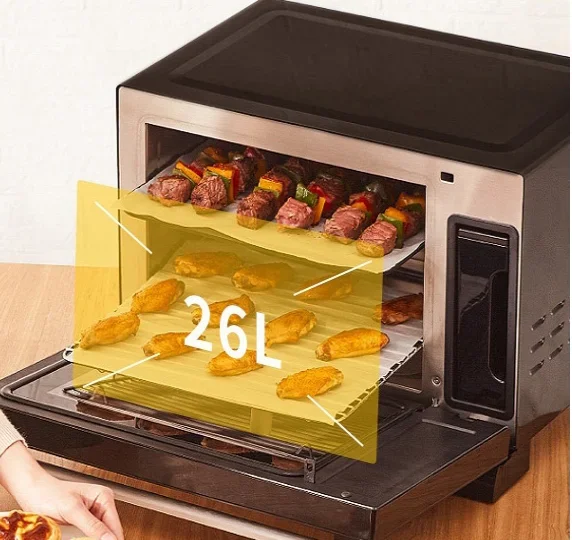 26L High Quality commerical Built-In Microwave Oven With touch Control 4