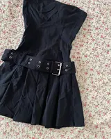 New Dress for Women Fashionable Hollow Backless Sexy Maxi Dress Y2K Retro Harajuku Solid Color Slimming Dresses Casual Skirts 2