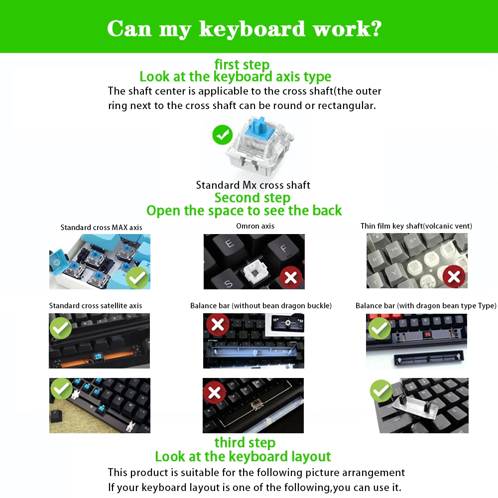 Keycaps para MX Switch, Logitech G610, K70,