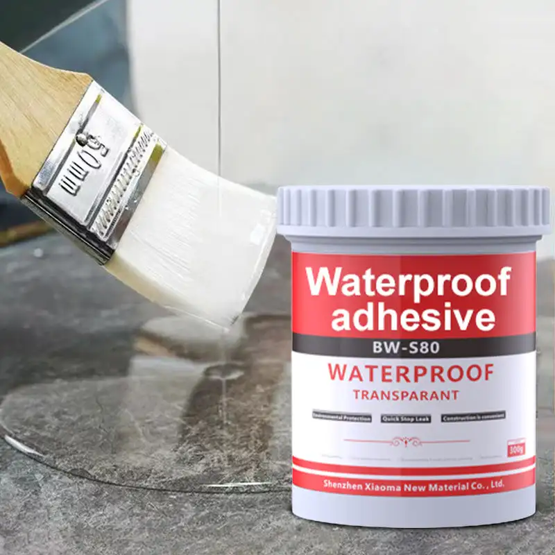 Transparent Waterproof Adhesive External Wall Leakage Repair Balcony Windowsill Cracks Roof Waterproof Coating Sealant Glue liquid glue,waterproof sealant,sealant paste