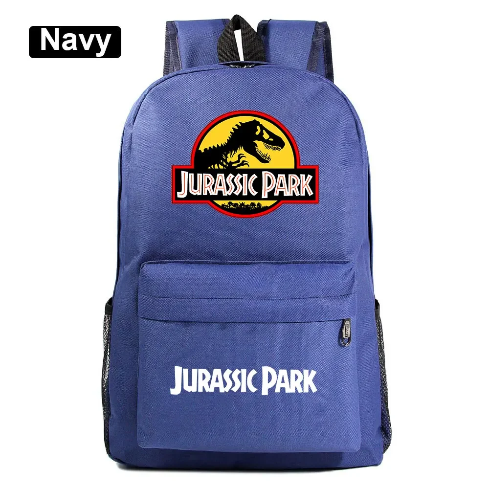 Fashion Dinosaur Jurassic Park World Boy Girl Book School Bag Women Bagpack Teenagers Schoolbags Men Student Backpack 4