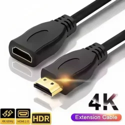 Ultra HD 4K HDR High - Speed HDMI 2.0 Extension Cable (Male to Female) (0.3M)