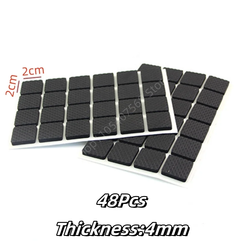Self-Adhesive Anti-Skid Furniture Leg Protectors - Scratch-Resistant Pads